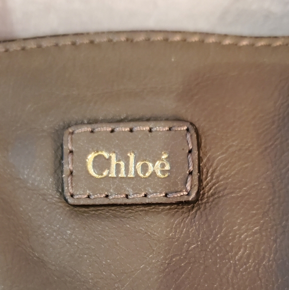 CHLOE Handbag-"ETHEL" satchel medium size and crossbody- LeatherCalfskin - Picture 3 of 14